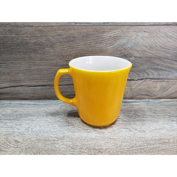 Corelle Citrus Yellow Corning Coffee Mug Cup Vintage - Picture 4 of 10